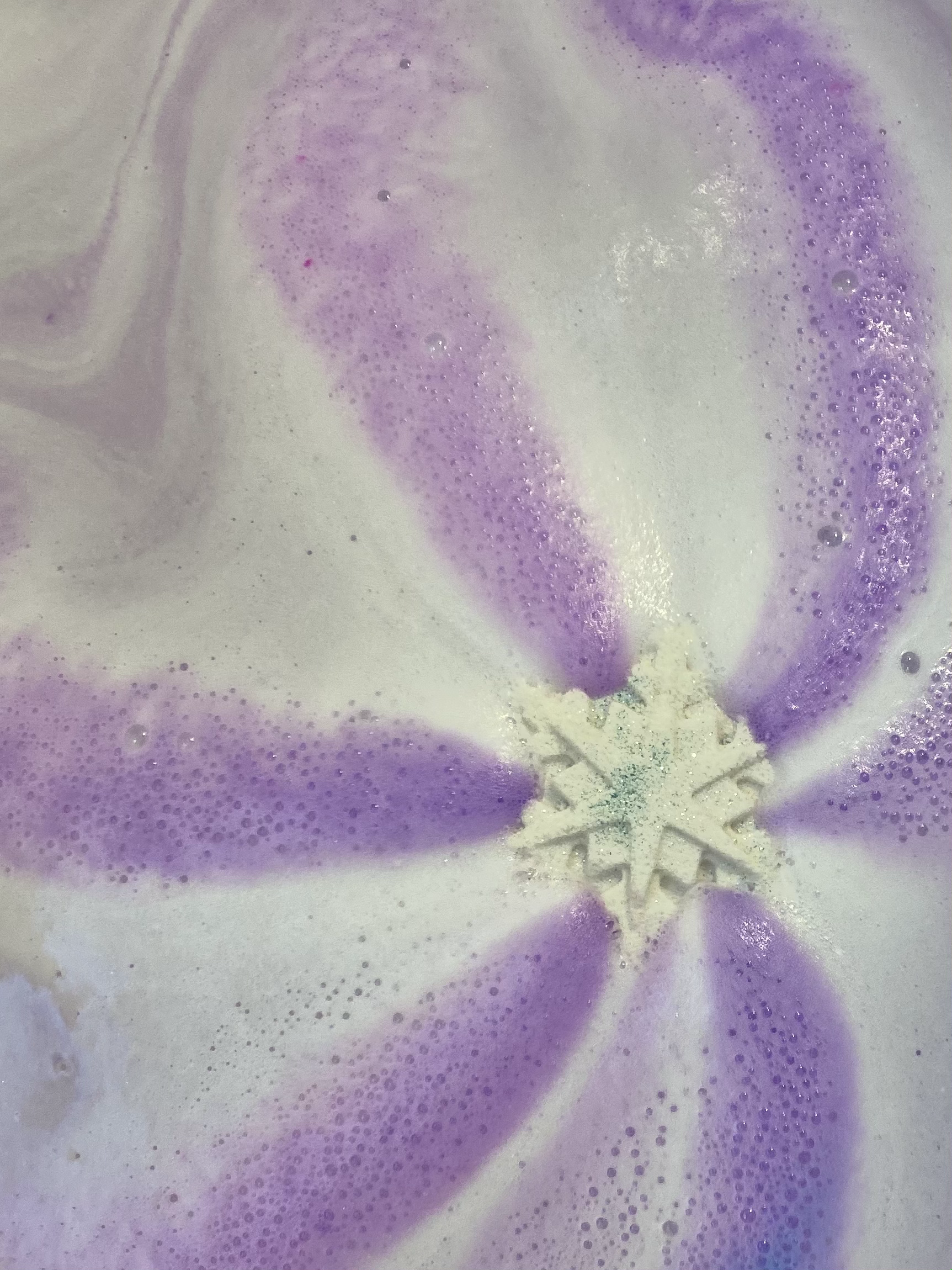 Inspiration Soap Co. - Snowflake Bath Bomb | Winter Bath Bombs for Holidays