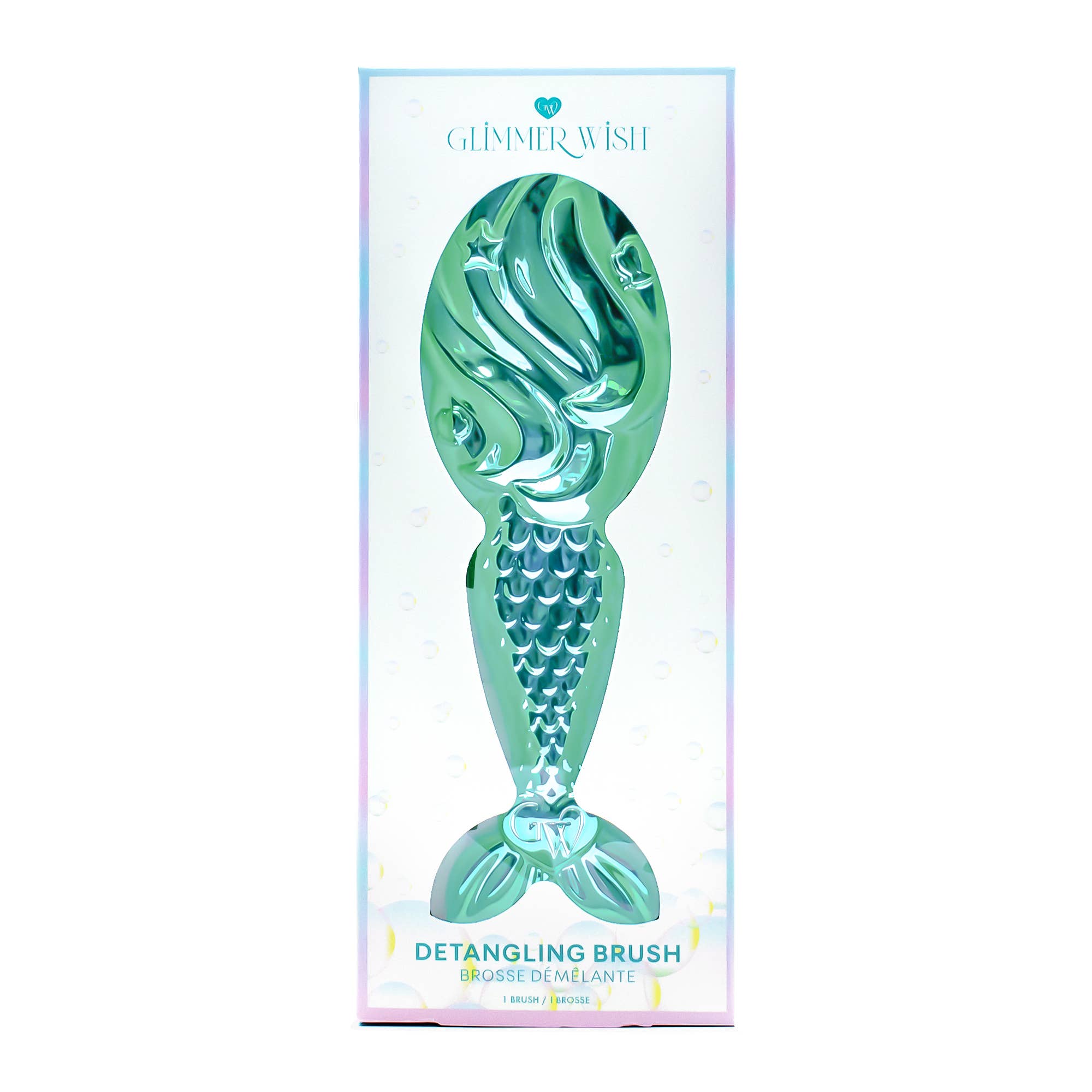 Glimmer Wish - Mermaid Hair Detangling Brush
