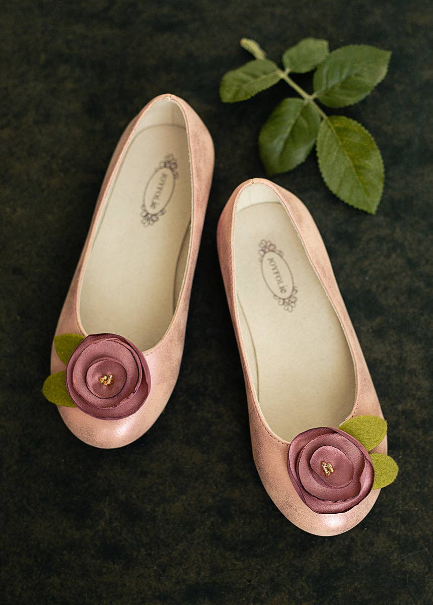 Joyfolie - Kid's Charlotte Flat in Rose