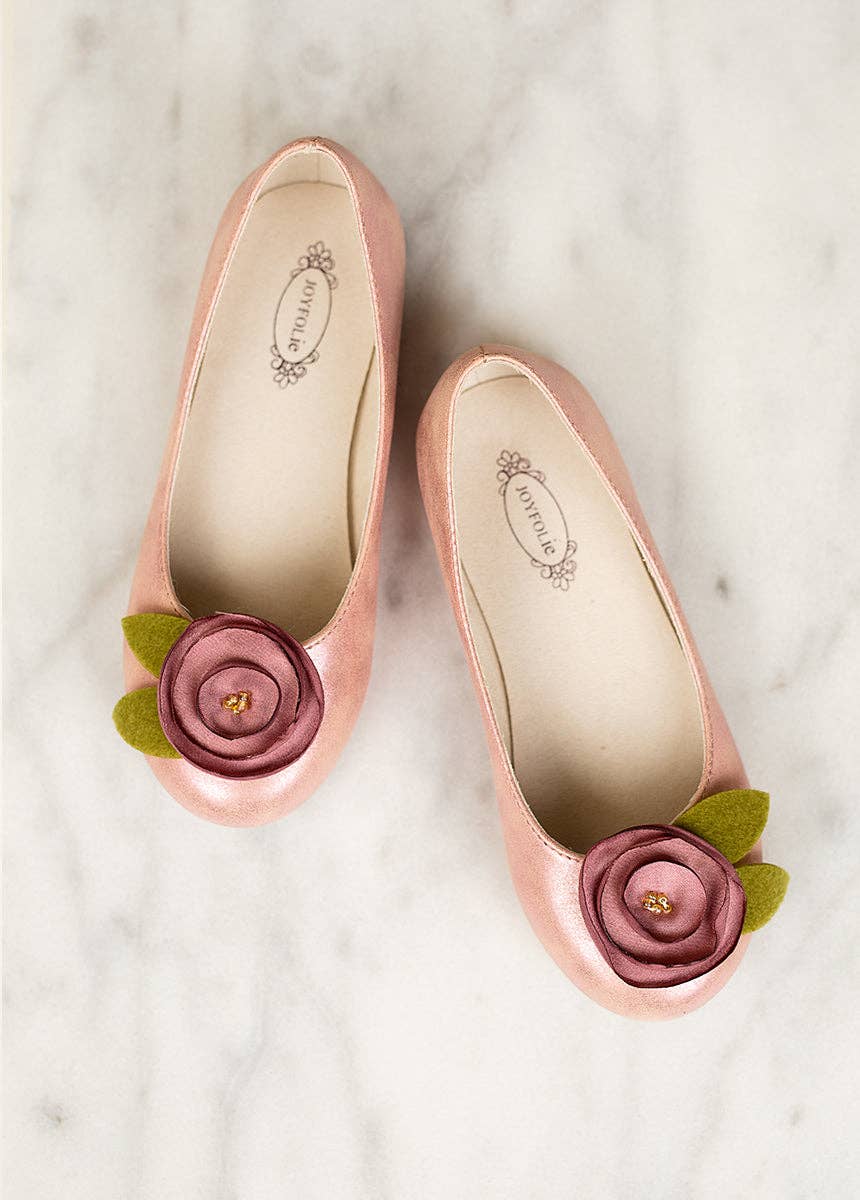 Joyfolie - Kid's Charlotte Flat in Rose