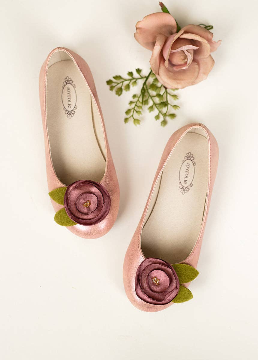 Joyfolie - Kid's Charlotte Flat in Rose