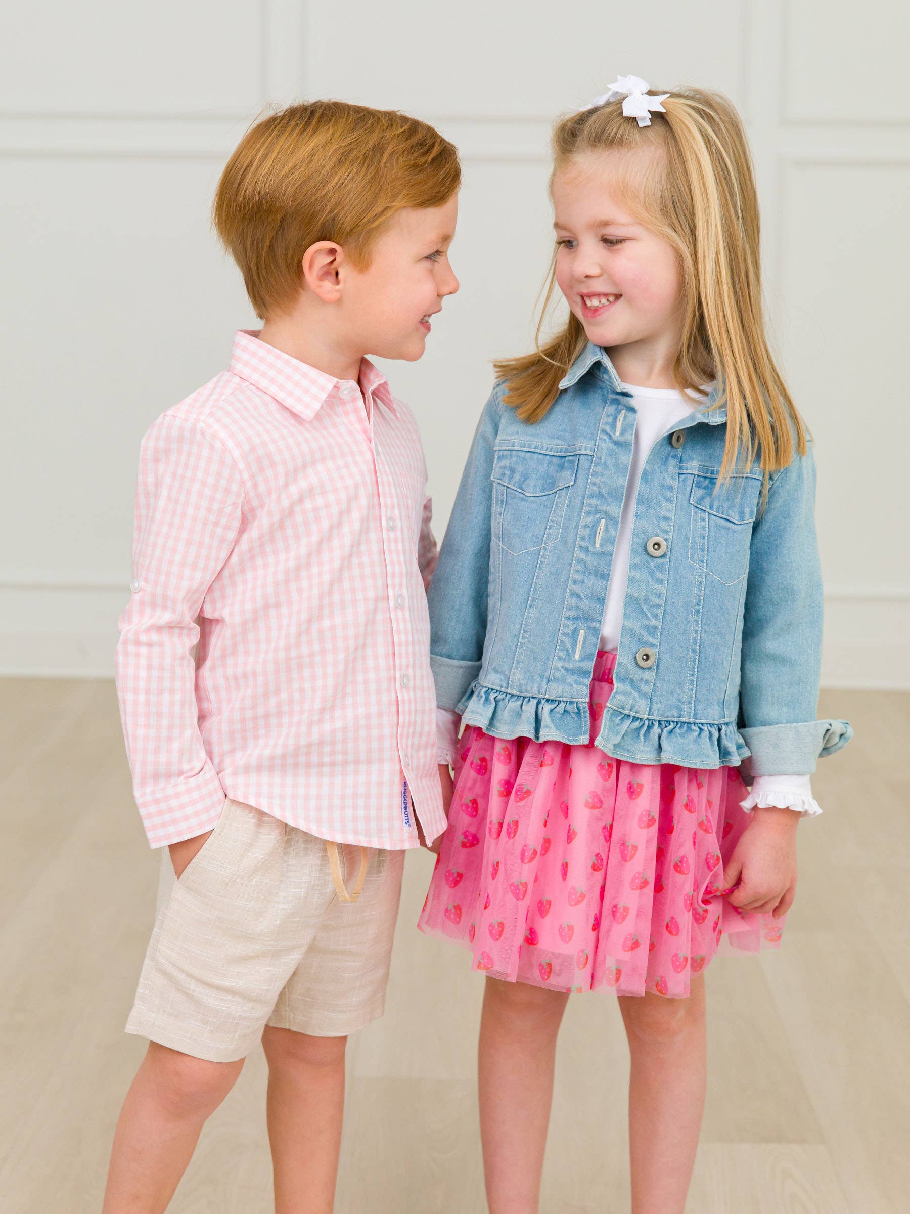 RuffleButts + RuggedButts - Boys Khaki Pull-on Shorts