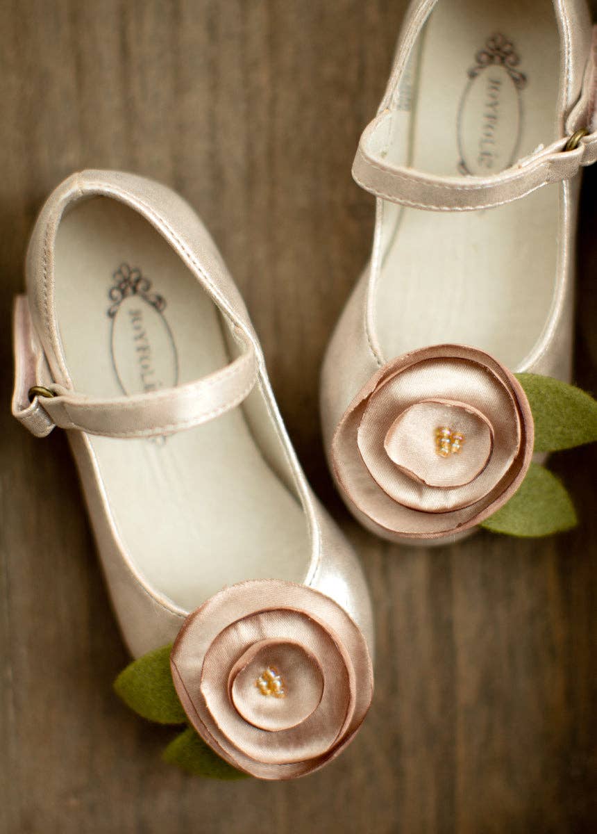 Joyfolie - Toddler Charlotte Closed Toe in Shell