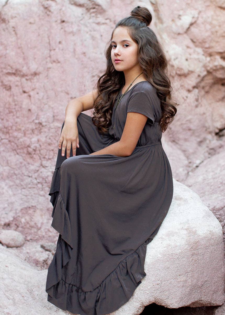 Joyfolie - Kid's Canyon Jumpsuit in Cinder