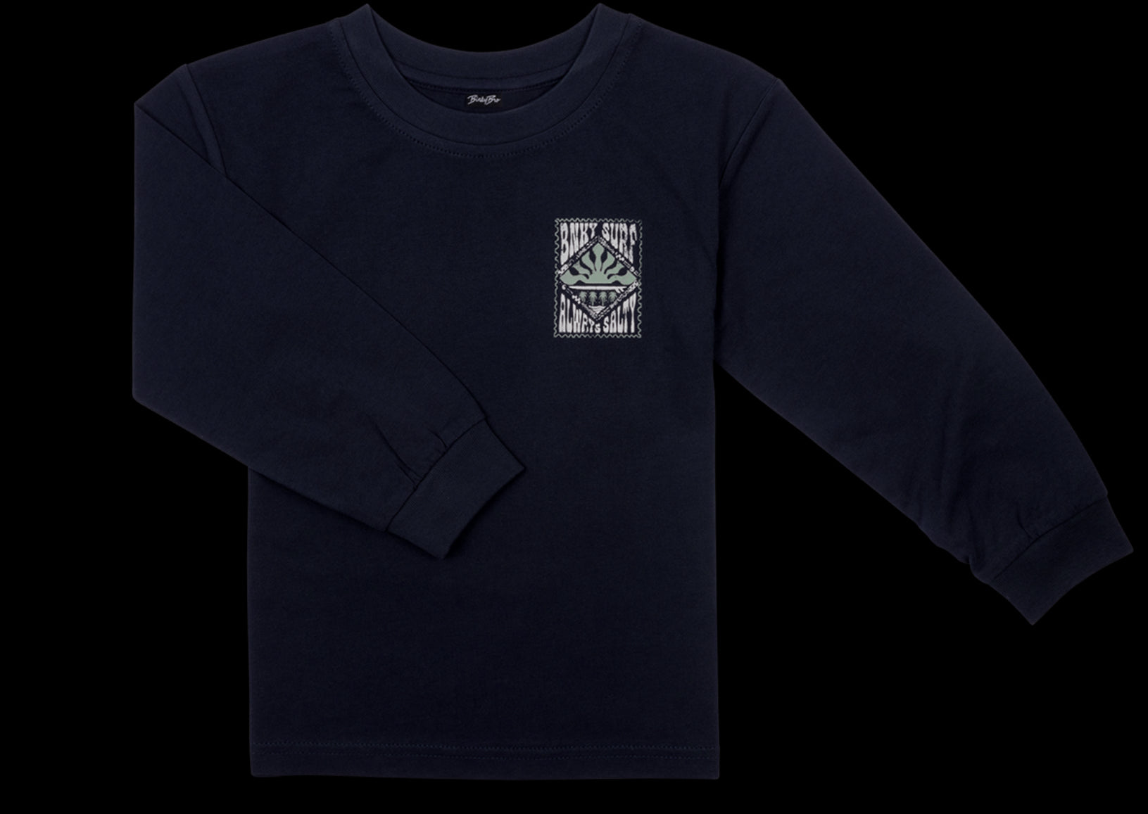 BinkyBro - Always Salty Long Sleeve Graphic T-Shirt