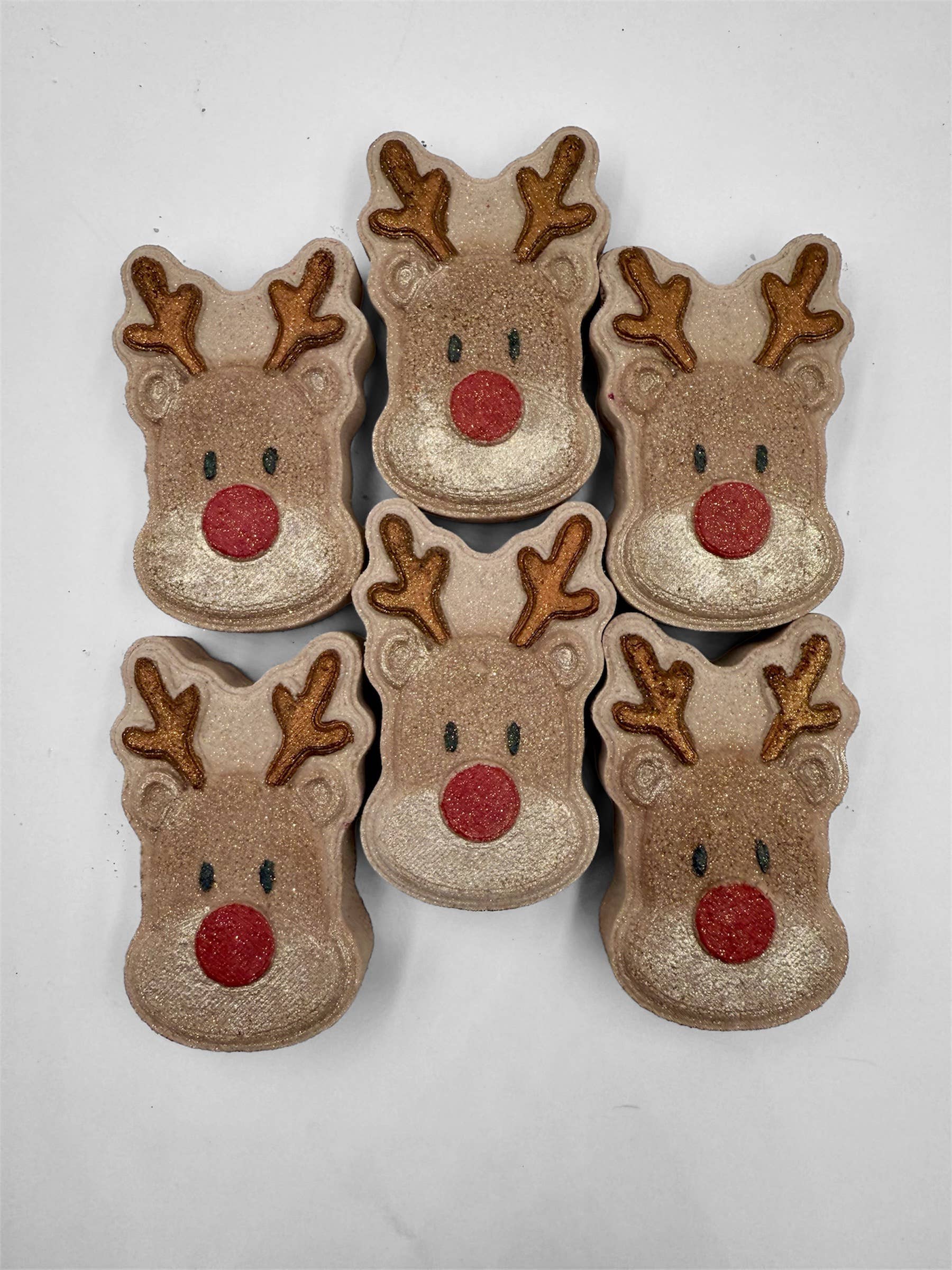 Inspiration Soap Co. - Reindeer Bath Bomb | Christmas Holiday Bath Bombs