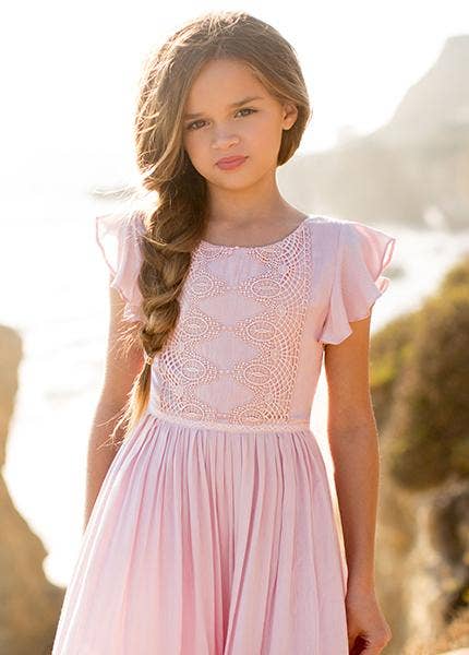 Joyfolie - Kid's Viola Dress in Violet