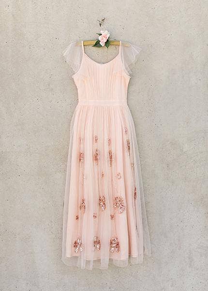 Joyfolie - Kid's Kristine Dress in Blush