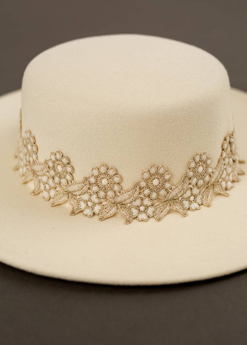 Joyfolie - Kid's Hallie Hat in Cream