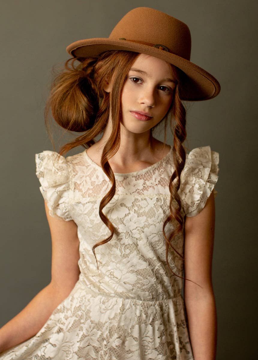Joyfolie - Kid's Angie Dress in Magnolia