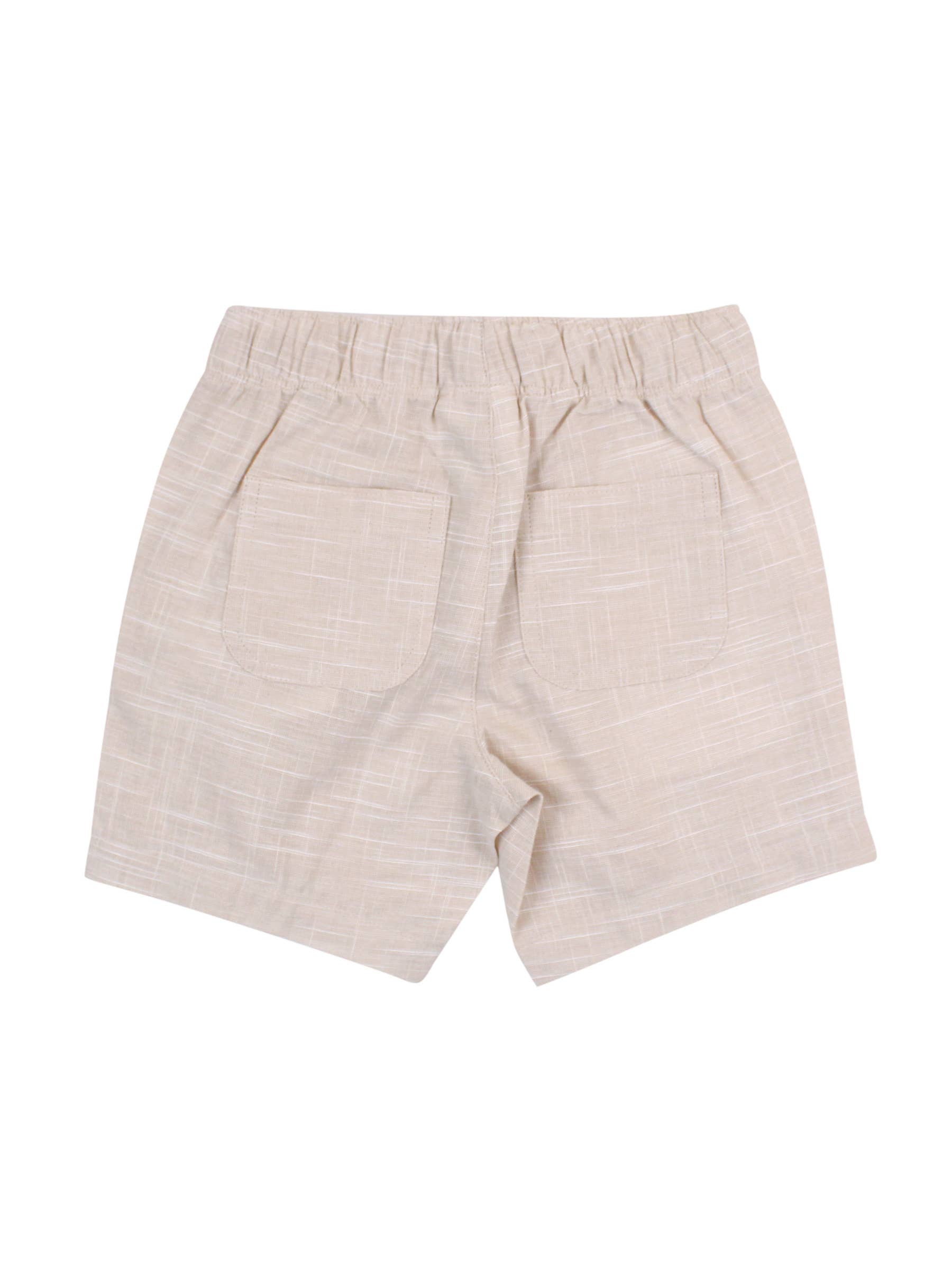 RuffleButts + RuggedButts - Boys Khaki Pull-on Shorts