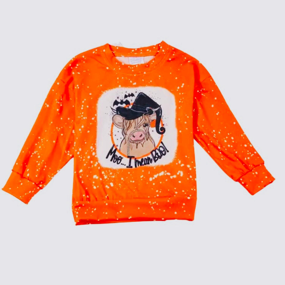 “Moo I Mean Boo” Sweatshirt