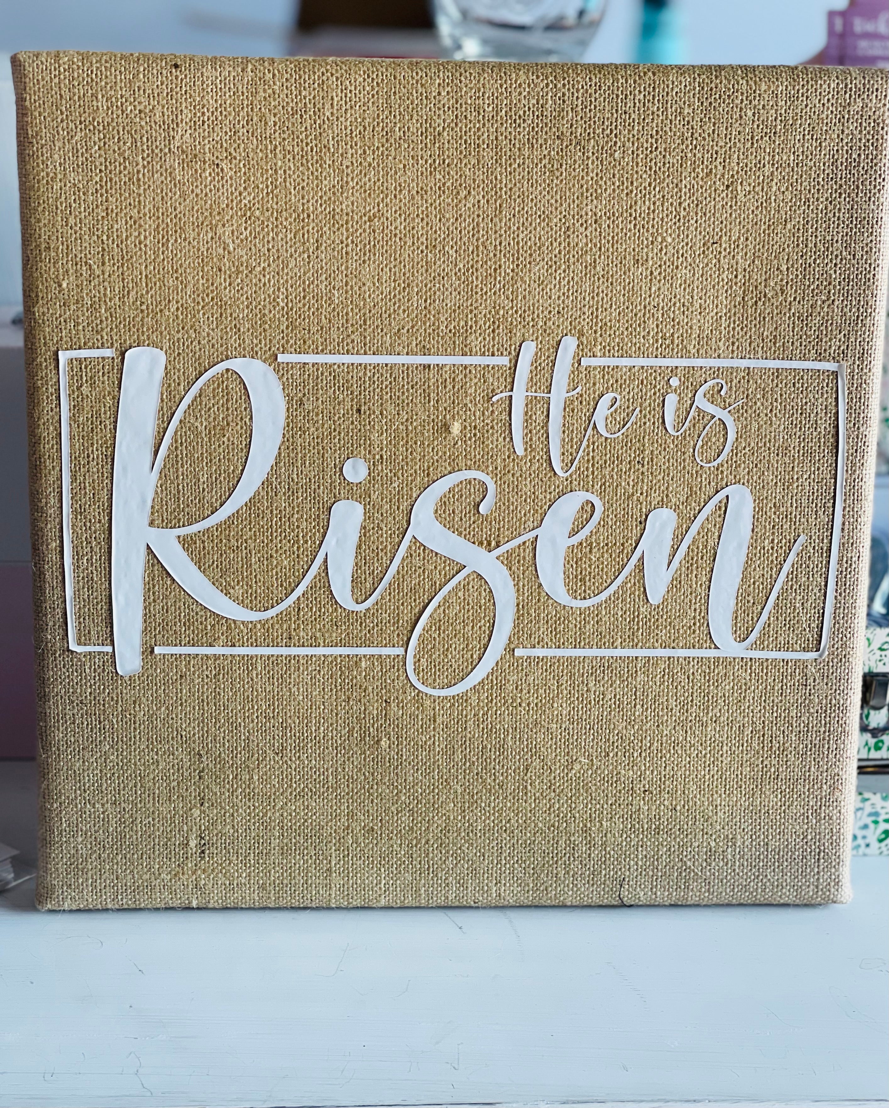He is Risen _wall decor