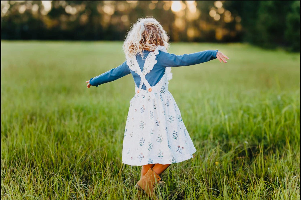 Top & Marlowe V Pinafore Set