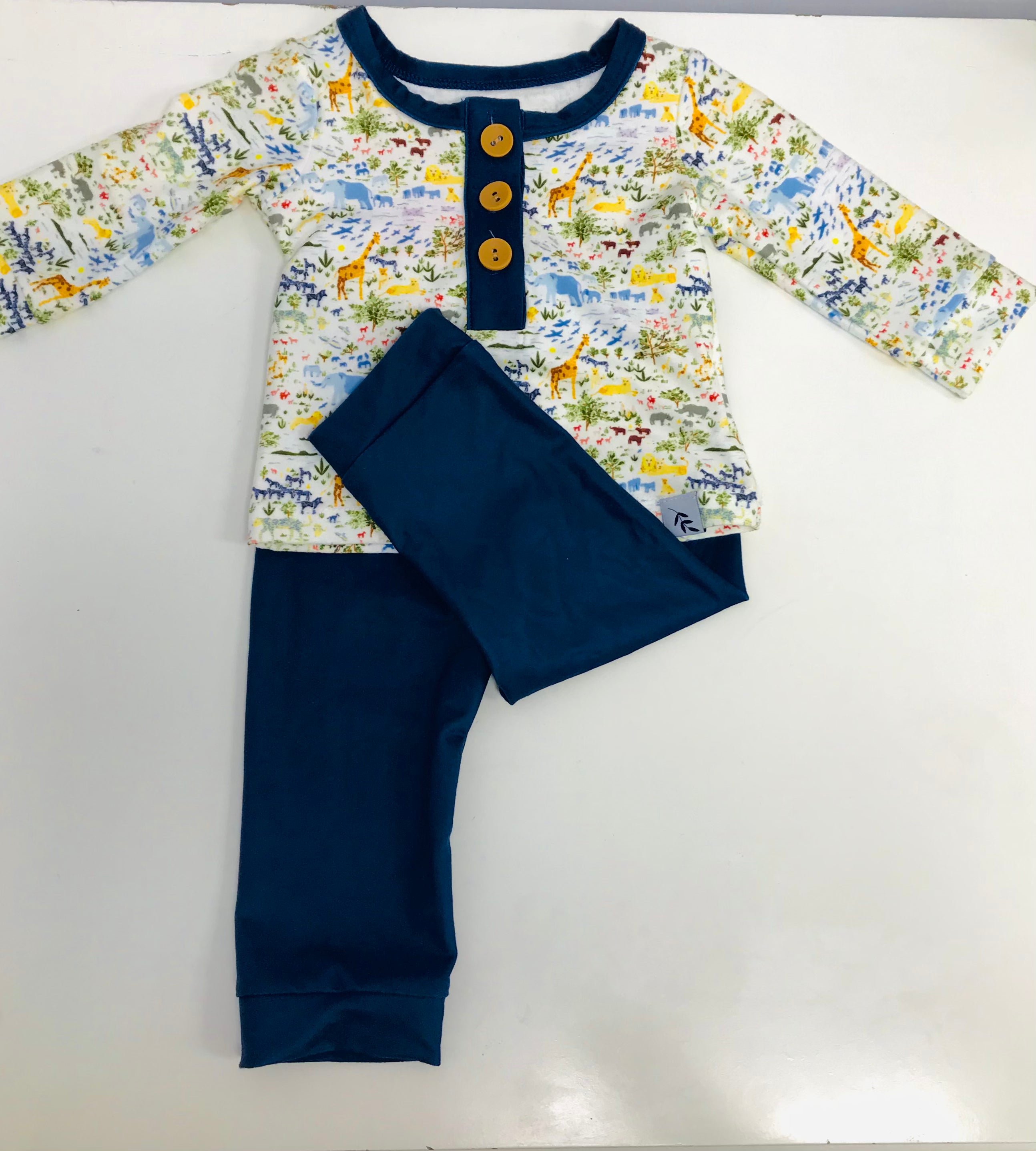 Zoo animal 2pc set