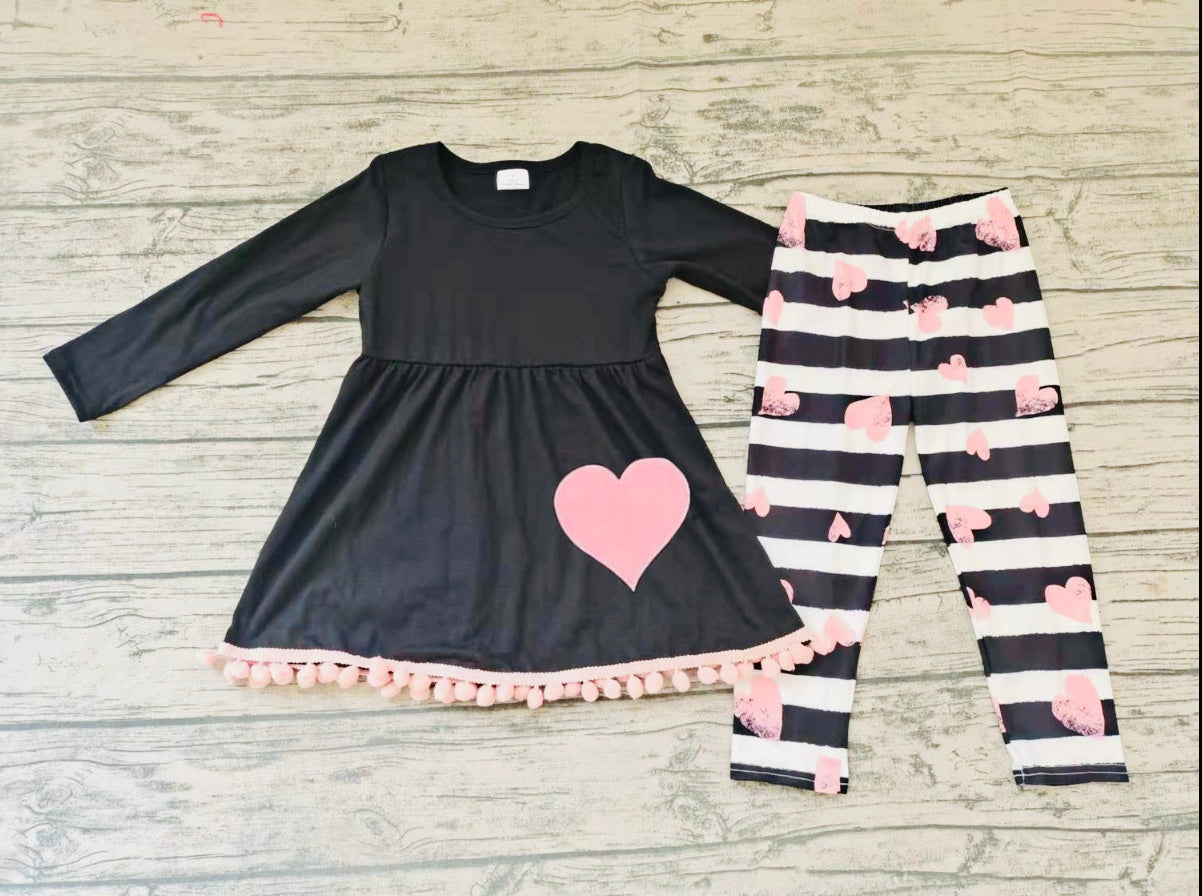 Valentines Heart Legging Set