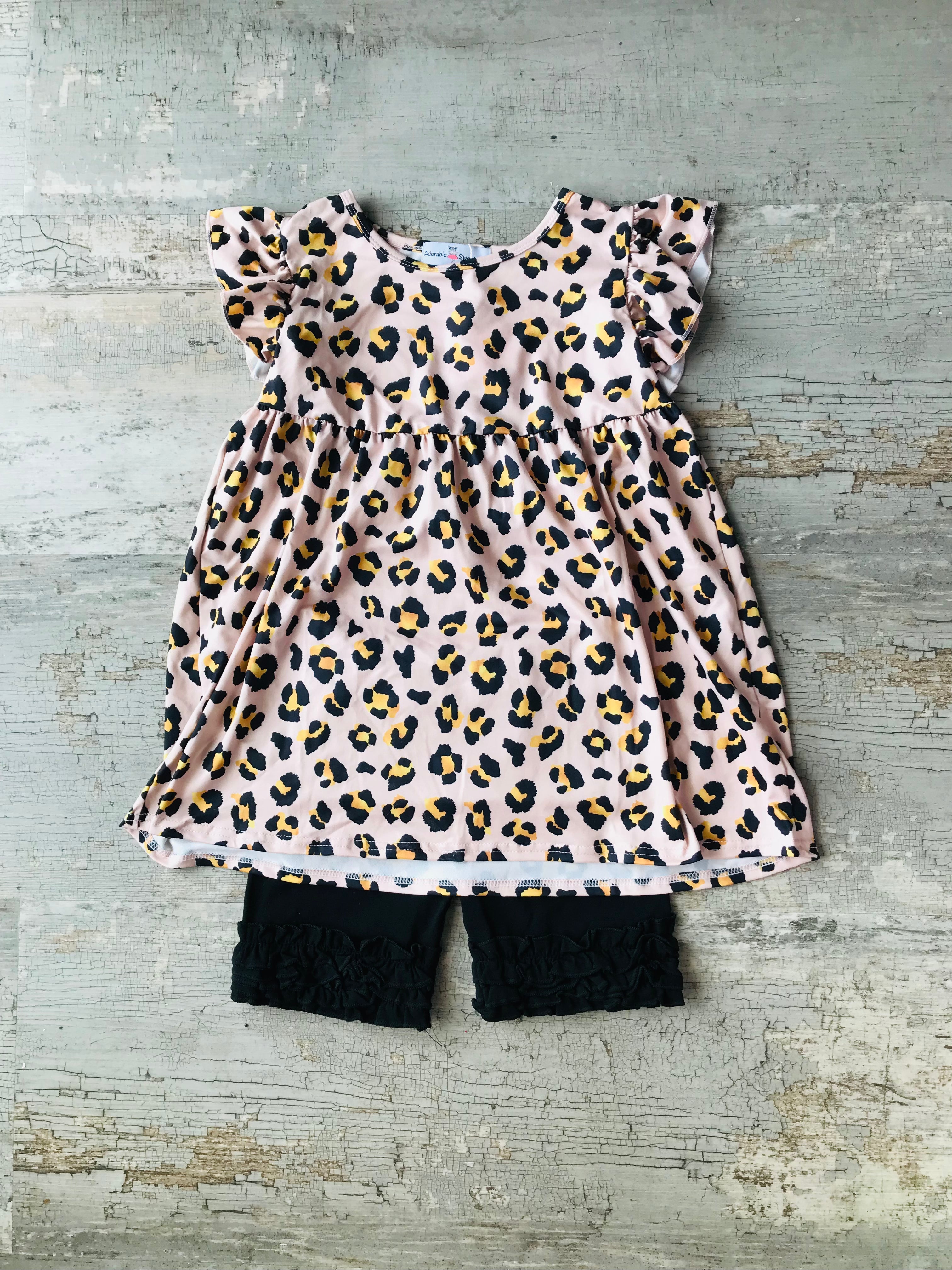 Pink Leopard 2pc Set PLS123