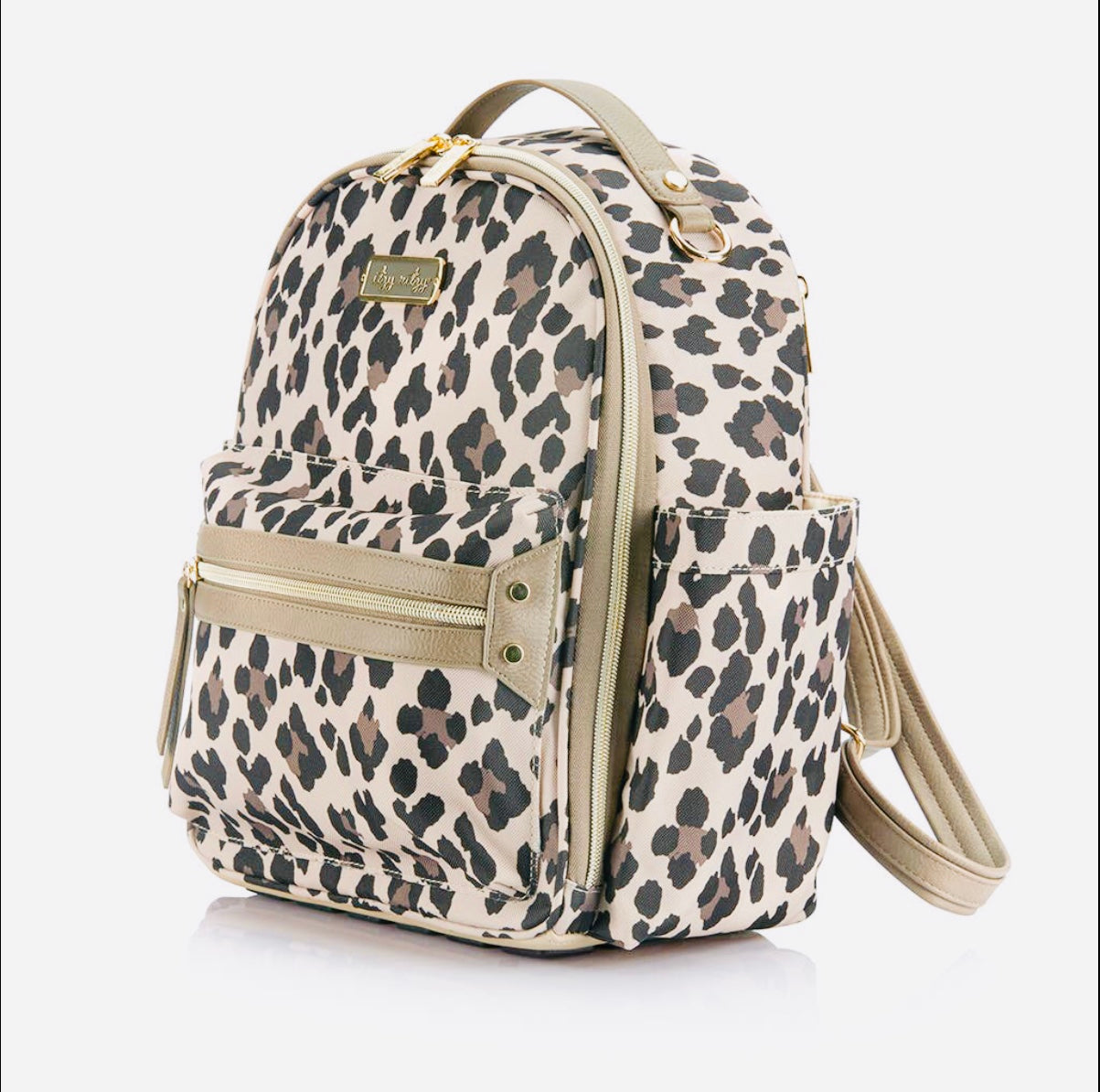 Leopard Itzy Mini Diaper Bag Backpack
