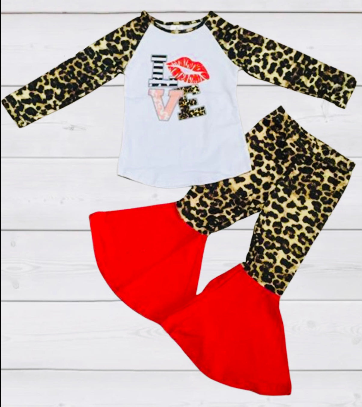 Leopard Love Bell Outfit