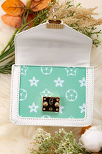 Load image into Gallery viewer, Mint &amp; White Mini Inspired Purse
