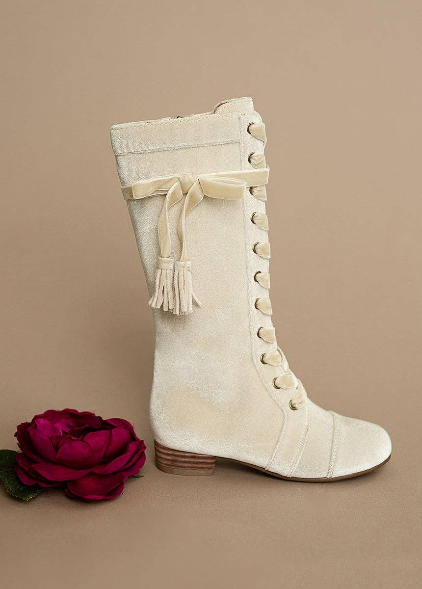 Joyfolie - Kid's Marija Tall Boot in Champagne
