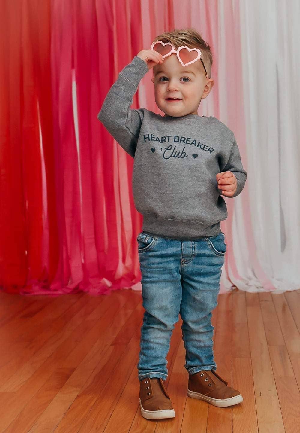 Heart Breaker Club | Boys Valentines Day Sweatshirt