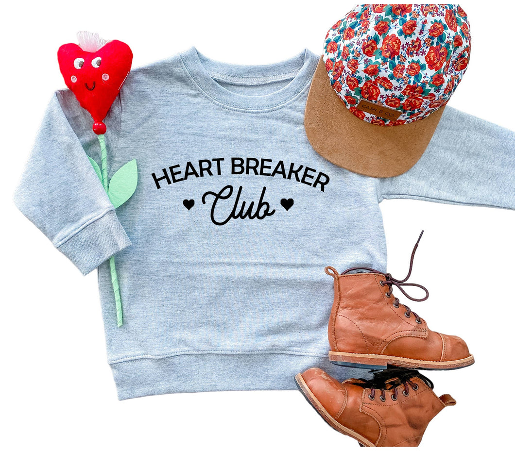 Heart Breaker Club | Boys Valentines Day Sweatshirt