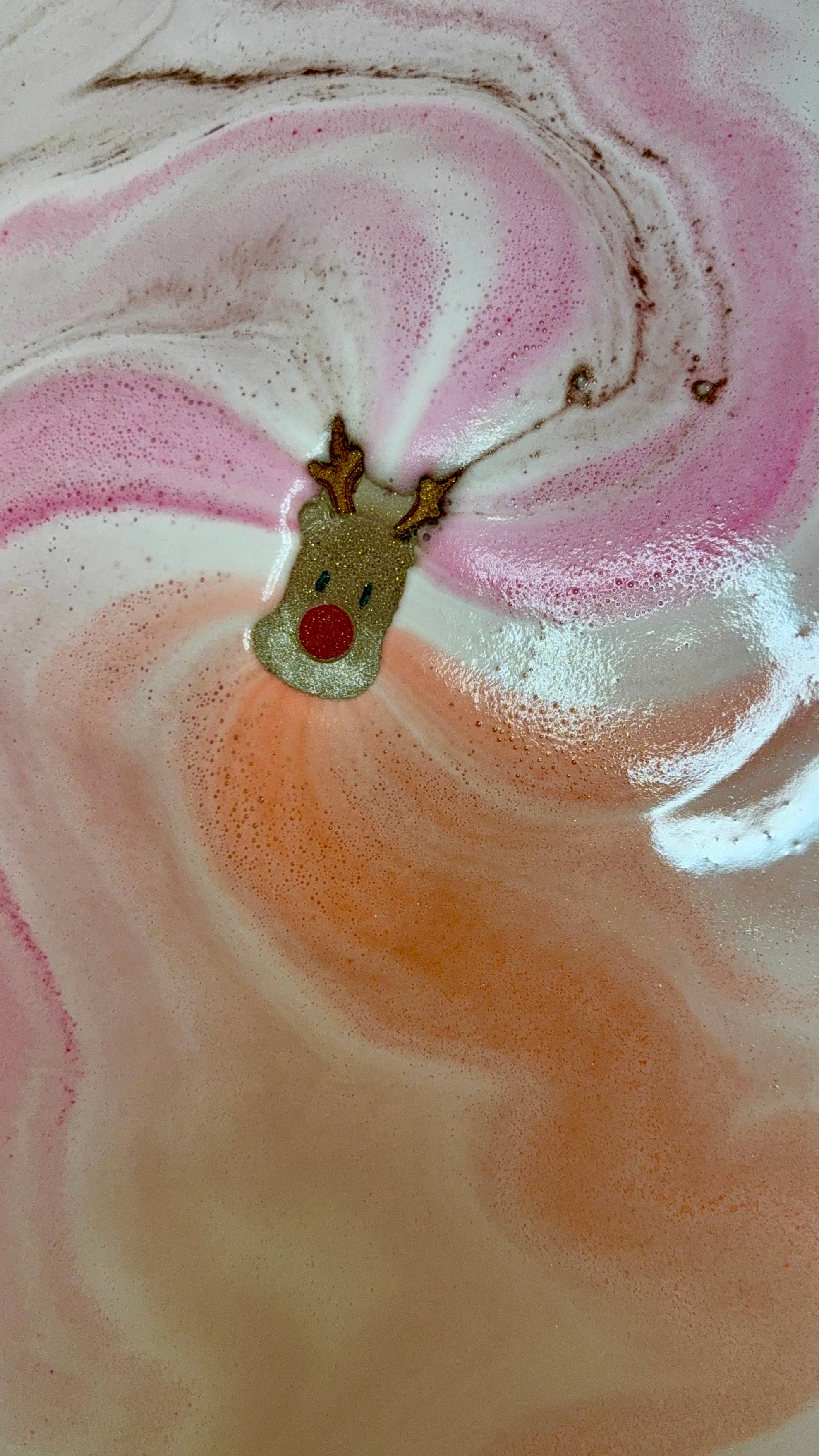 Inspiration Soap Co. - Reindeer Bath Bomb | Christmas Holiday Bath Bombs