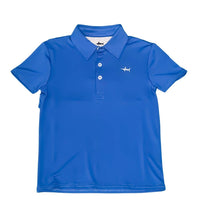 Load image into Gallery viewer, Saltwater Boys Company - OFFSHORE PERFORMANCE POLO ROYAL BLUE BOYS
