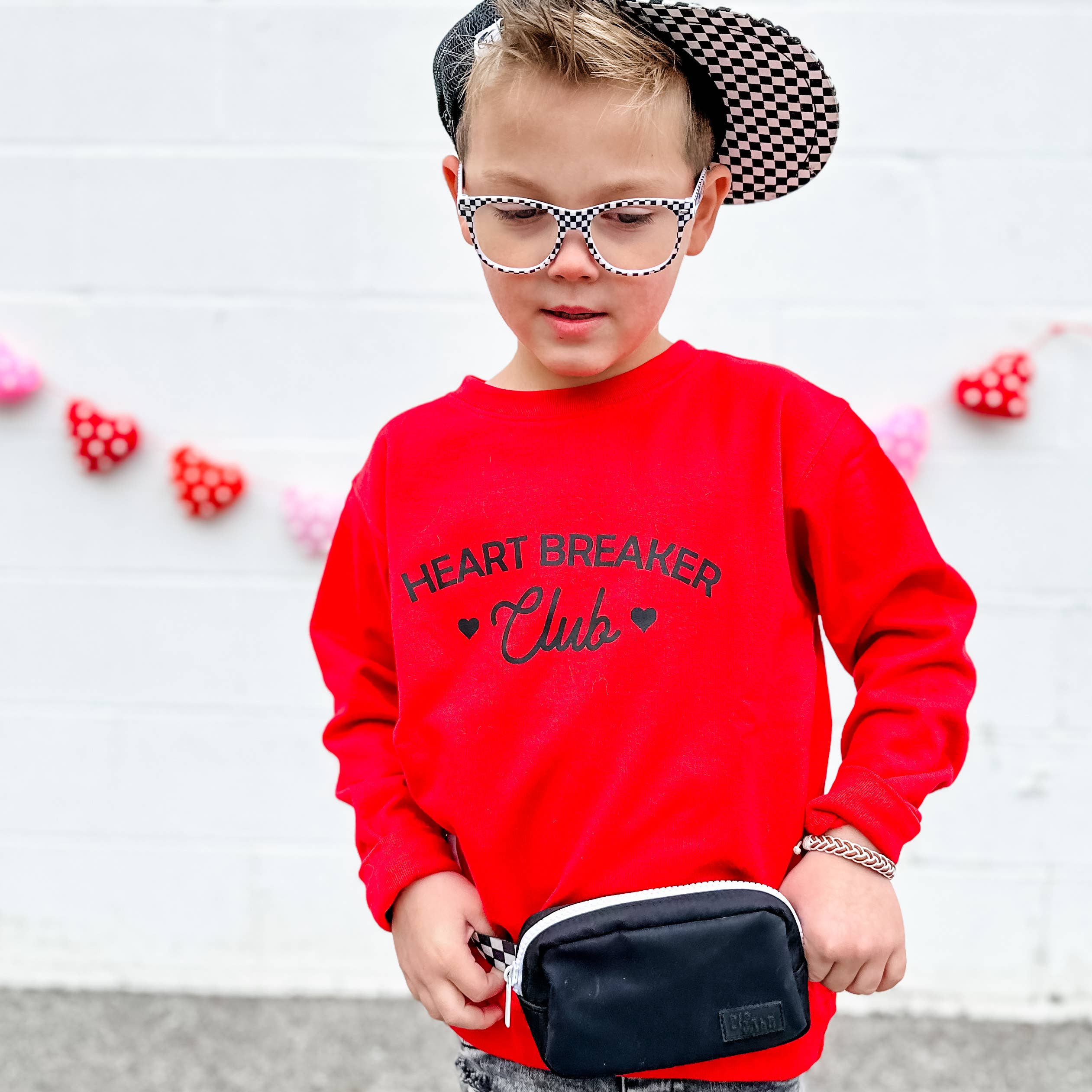 Heart Breaker Club | Boys Valentines Day Sweatshirt