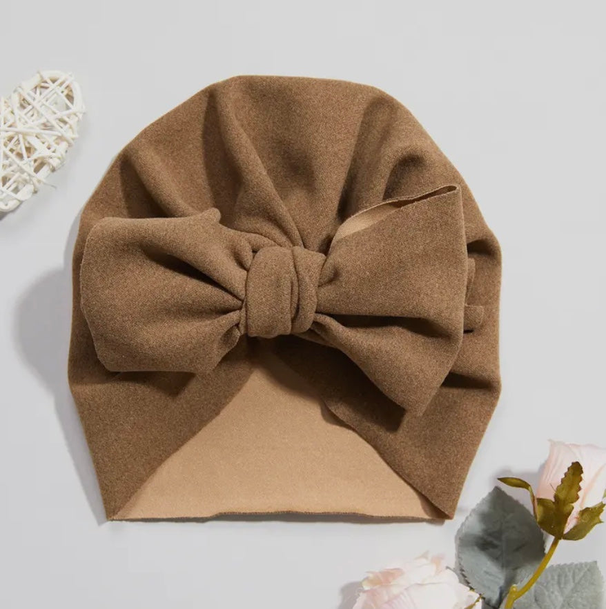 Baby/Toddler Solid Bowknot Hat