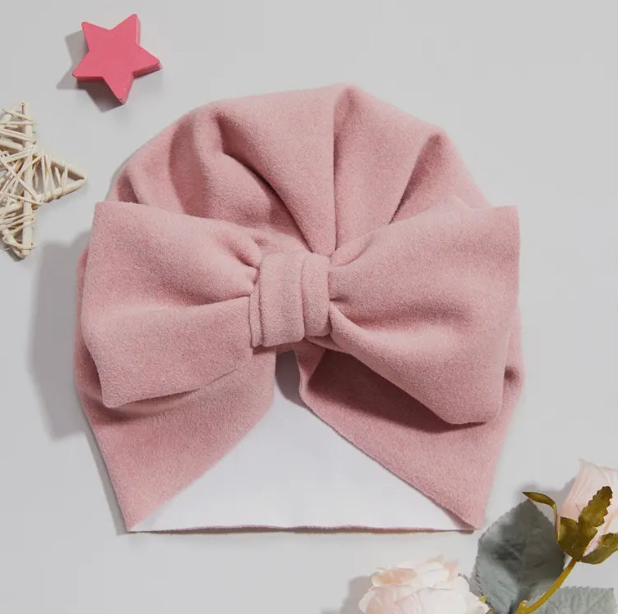 Baby/Toddler Solid Bowknot Hat