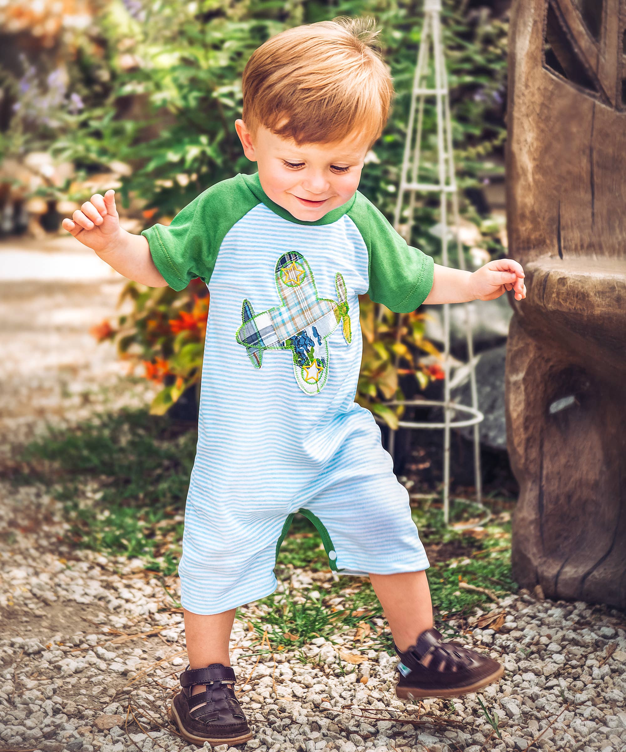 Haute Baby - Take Flight Romper Baby Clothing for Thanksgiving