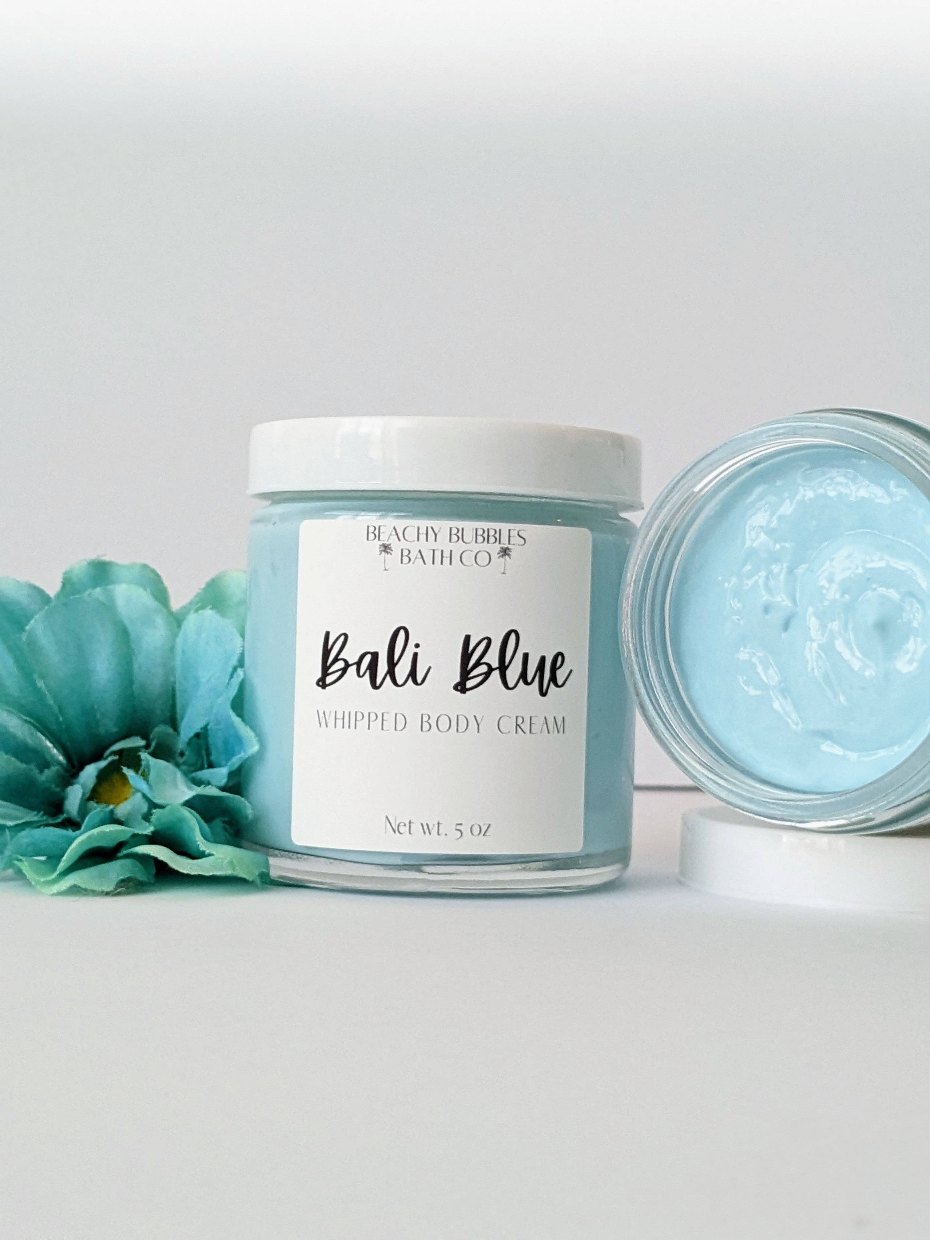 Beachy Bubbles Bath Co - Bali Blue Whipped Body Cream