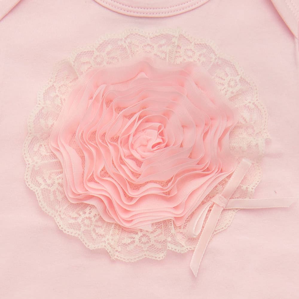 Haute Baby - Haute Baby Pink Lullabye Baby Gown For Newborn Gifts