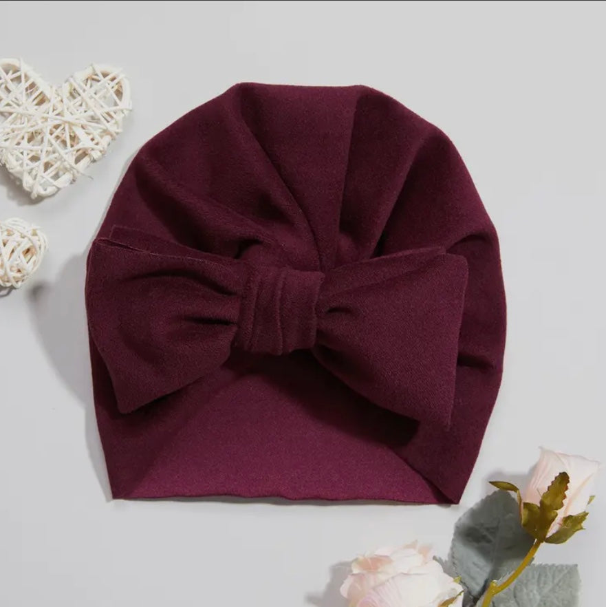 Baby/Toddler Solid Bowknot Hat