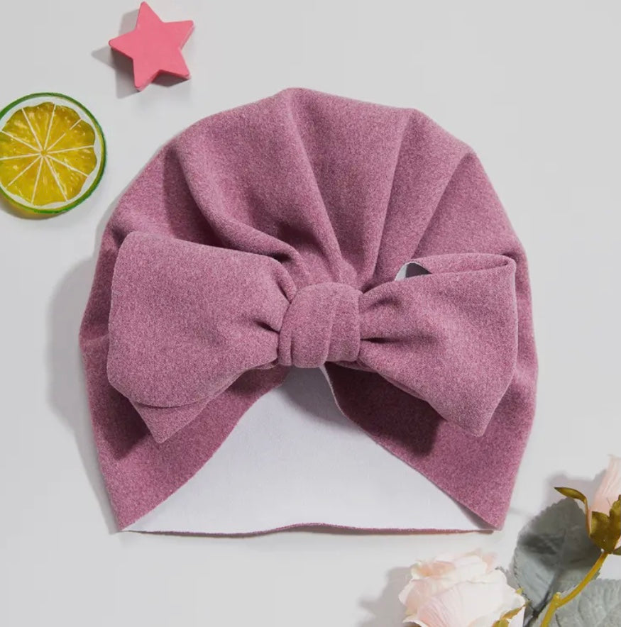 Baby/Toddler Solid Bowknot Hat