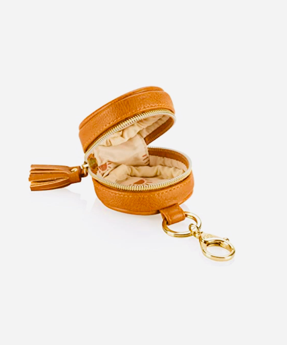 Cognac Diaper Bag Charm Pod