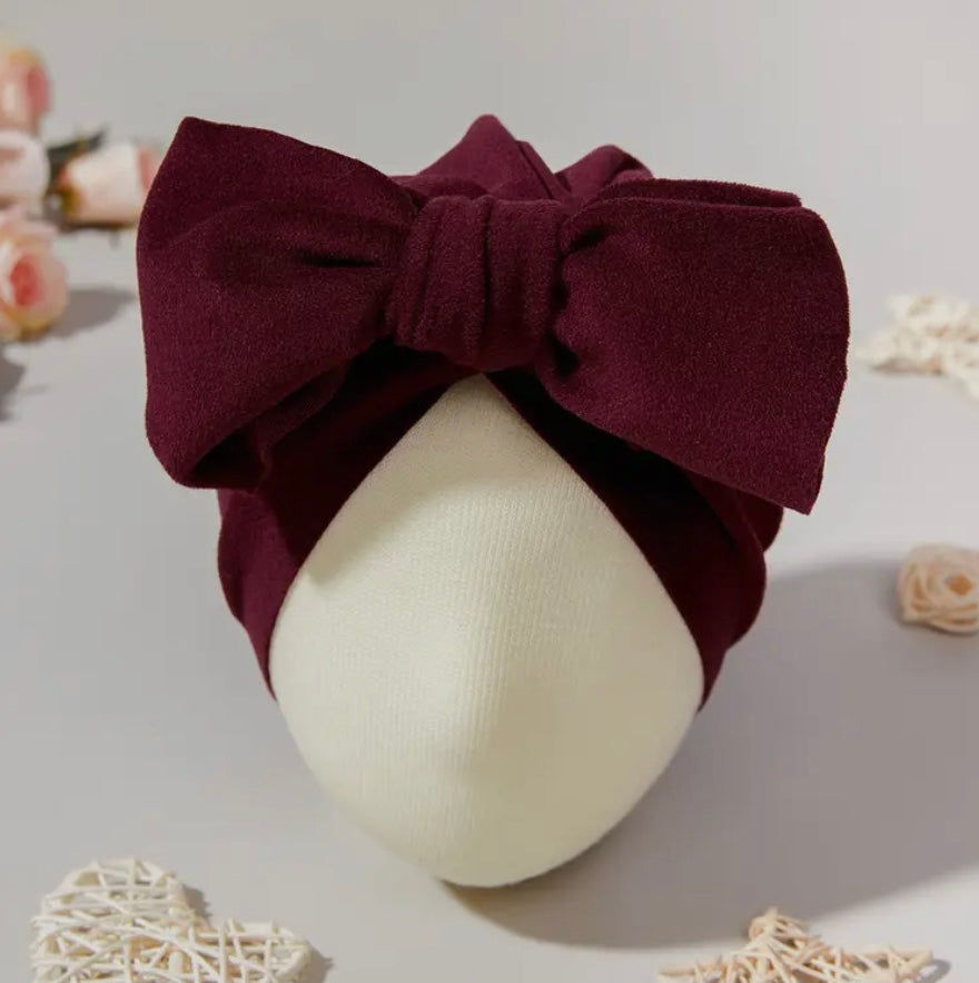 Baby/Toddler Solid Bowknot Hat