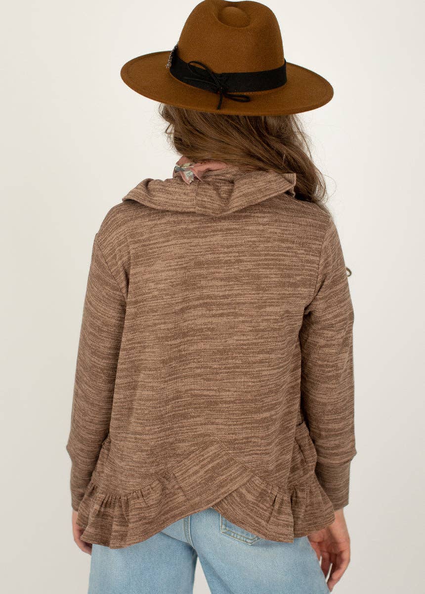 Joyfolie - Kid's Trinity Jacket in Chestnut