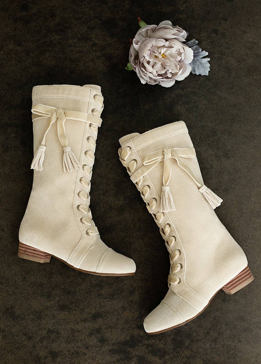 Joyfolie - Kid's Marija Tall Boot in Champagne