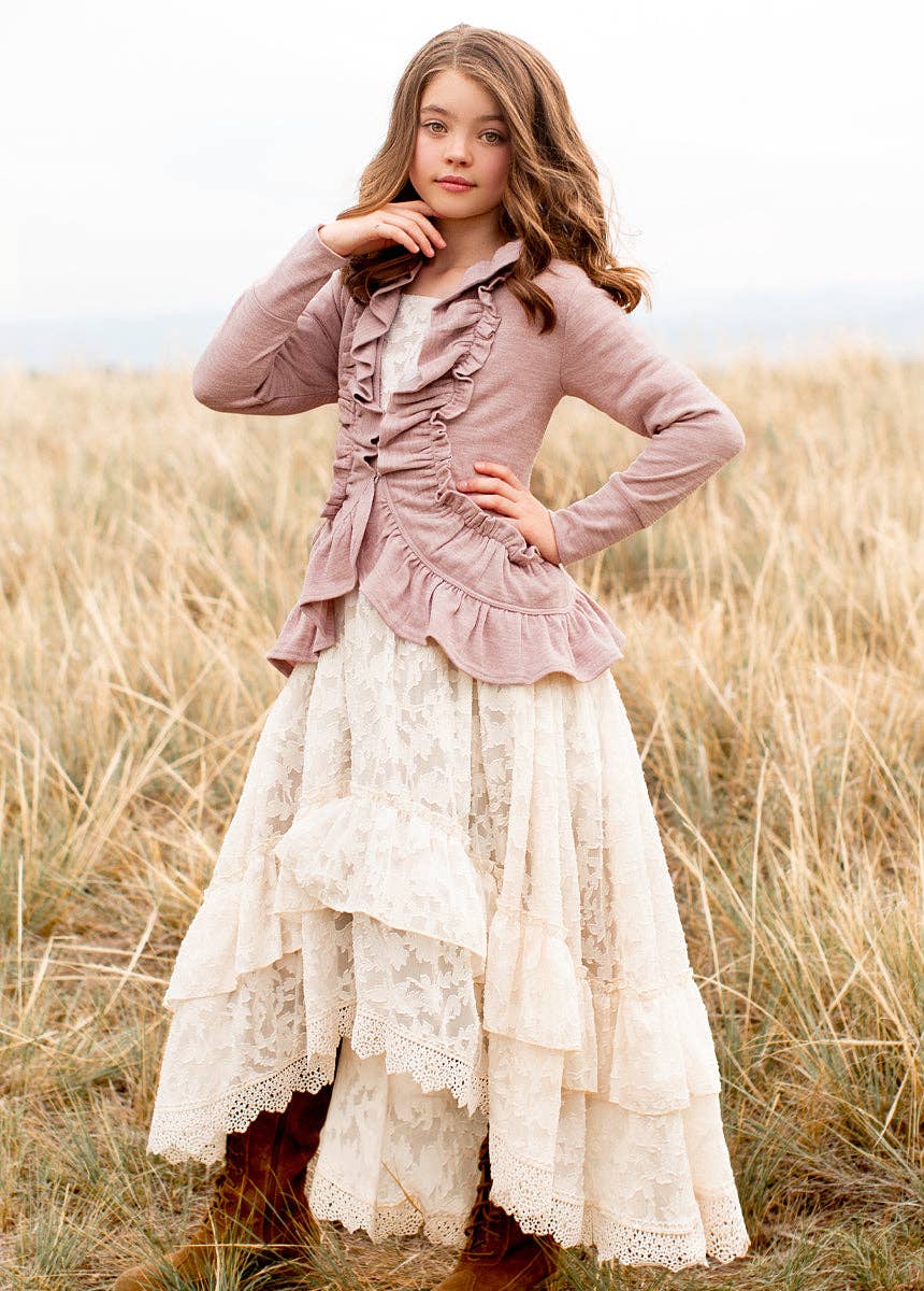 Joyfolie - Kid's Trinity Jacket in Dusty Lilac