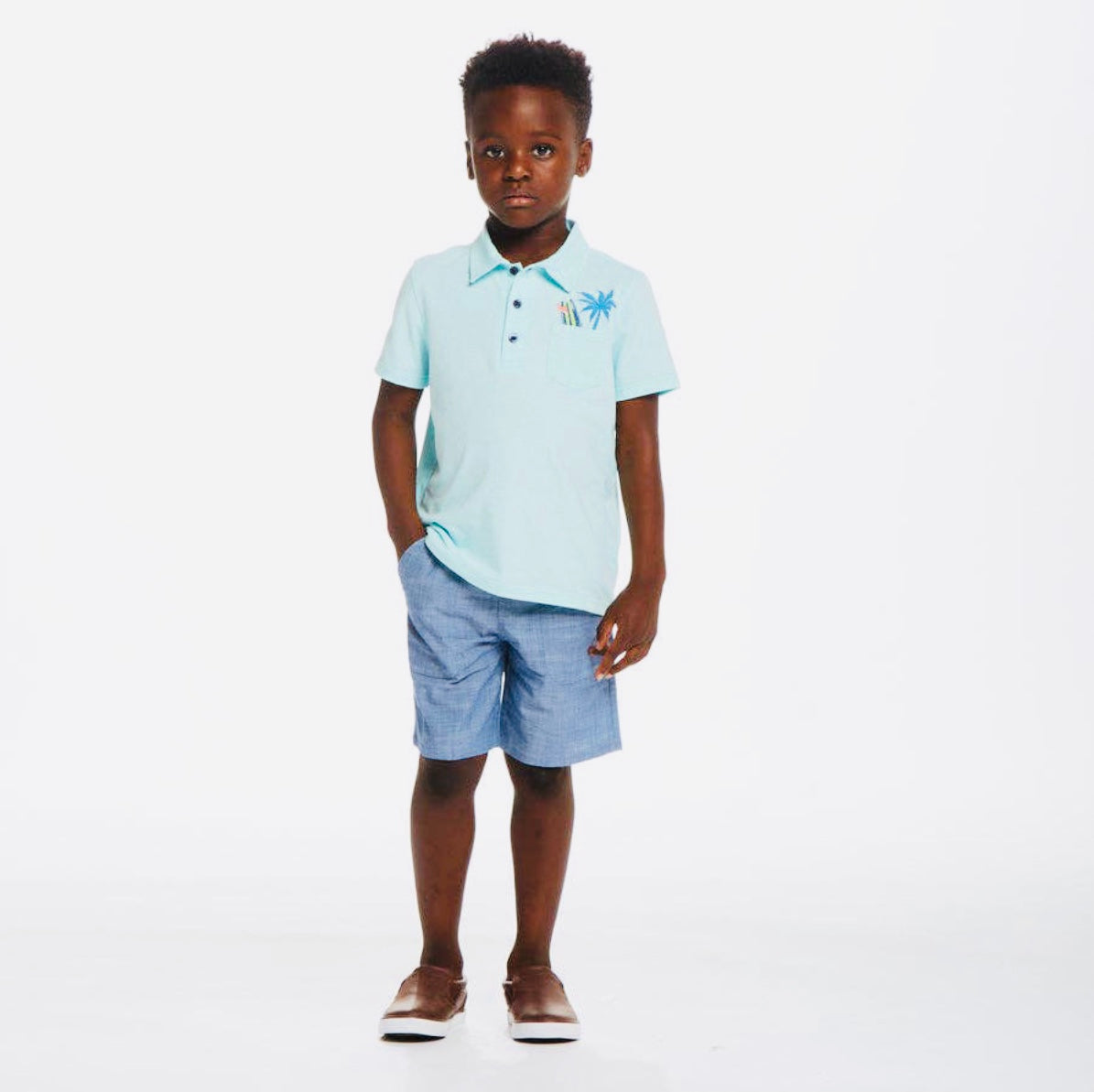 Polo Set-Aqua Surf