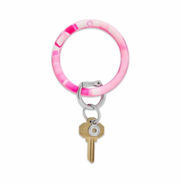 Silicone Big O Key Ring