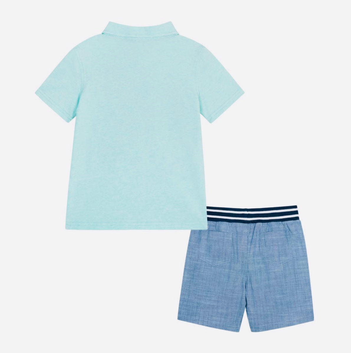 Polo Set-Aqua Surf