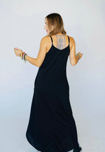 Load image into Gallery viewer, Perfect Round Hem Bralette Maxi Dress-Black
