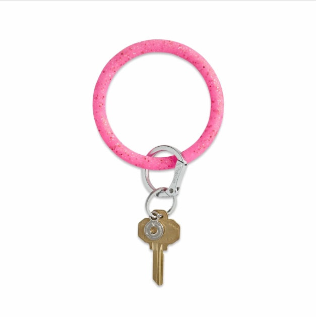 Silicone Big O Key Ring