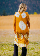Load image into Gallery viewer, Spellbound Tie Dye Kimono-Mustard
