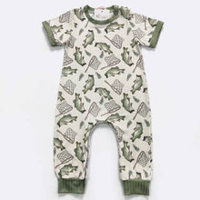 Load image into Gallery viewer, Catch &amp; Release SS Boy Romper
