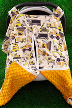 Load image into Gallery viewer, Construction Truck Printed Car Seat Cover
